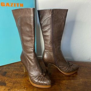 Gazith short brown Boots